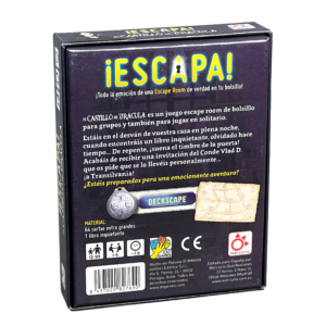 ¡Escapa! El castillo de Dracula