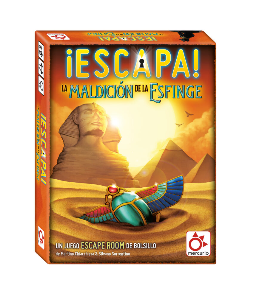 ¡Escapa! La maldición de la esfinge Caja