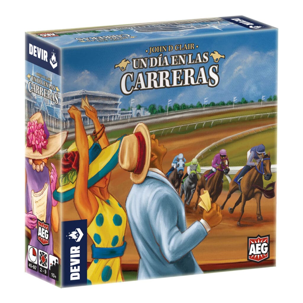 Caja Un día en las carreras
