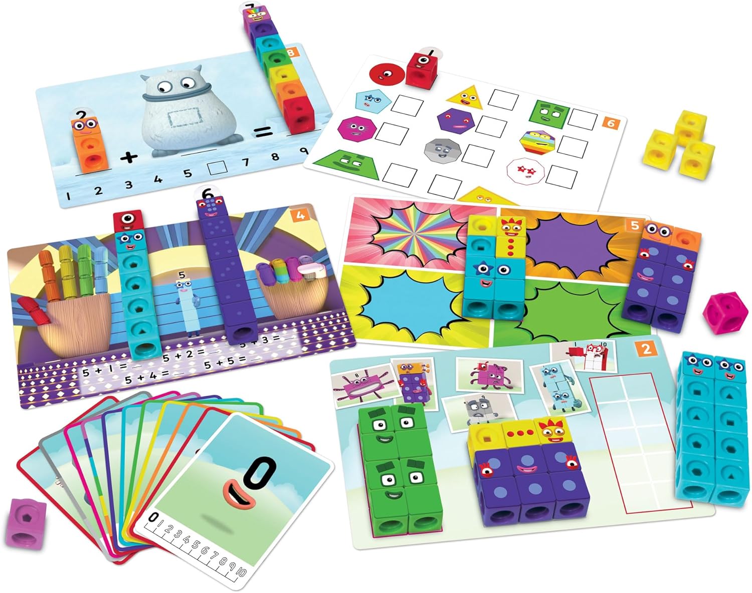 Mathlink Cubes Numerblocks 1-10 Activity Set: imagen 6