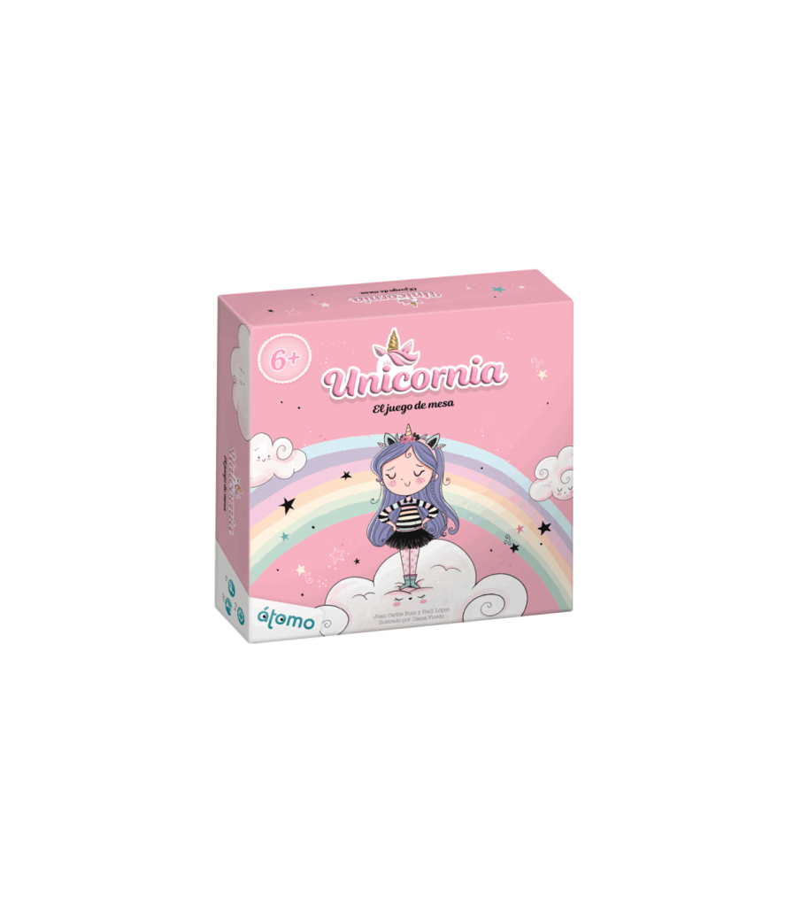 Unicornia - El juego de mesa - Educateka, juegos de mesa, educativos y papelería