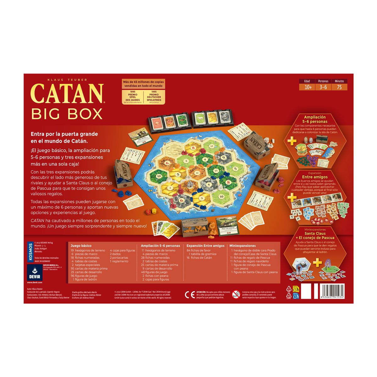 Catan Big Box 2025 - Imagen 2