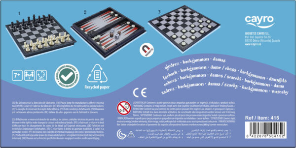 Ajedrez, damas y backgammon: imagen 4