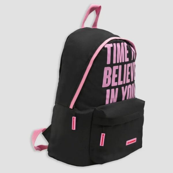 Mochila básica pink - Time to believe in you: imagen 2