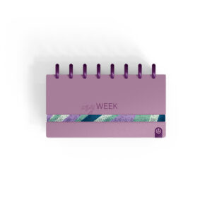 Planificador Ingeniox Semanal Burdeos No Fechado My Week: imagen 5