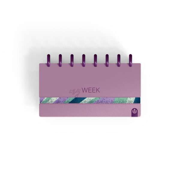 Planificador Ingeniox Semanal Burdeos No Fechado My Week: imagen 5