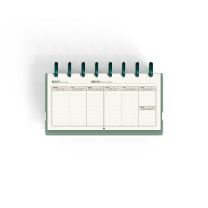 Planificador Ingeniox Semanal Verde No Fechado: imagen 6
