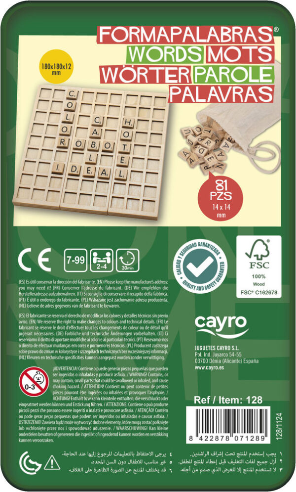 Formapalabras Travel metal Box: imagen 6