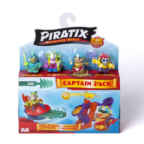 Paquete de Capitán Piratix Shark Treasure: imagen 2