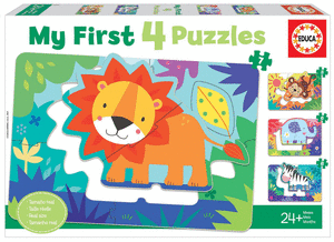 Puzzle Progresivo Animales De La Selva