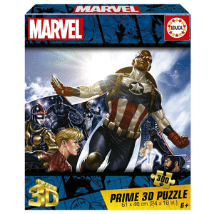 Puzzle Marvel 3D Lenticular 300 Piezas