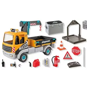 Camión de construcción con grúa (Playmobil 71750): imagen 2