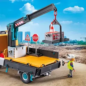 Camión de construcción con grúa (Playmobil 71750): imagen 5