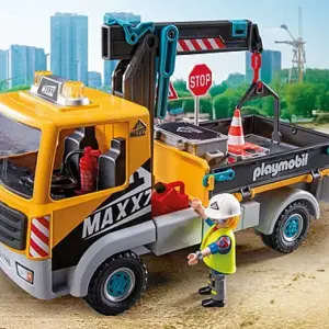 Camión de construcción con grúa (Playmobil 71750): imagen 3