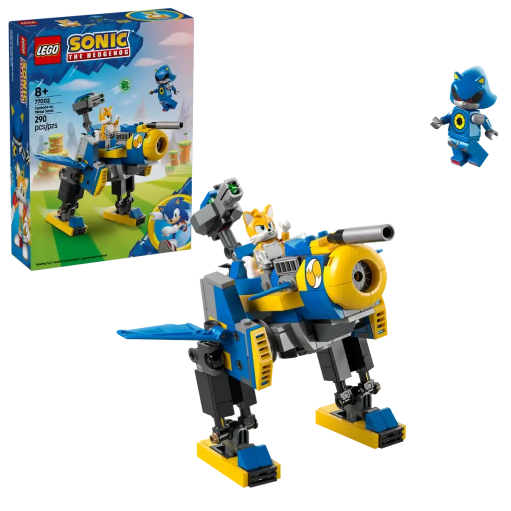 Ciclón vs. Metal Sonic (Lego 77002)