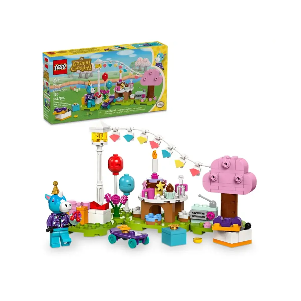 Fiesta de cumpleaños de Azulino (Lego 77046)