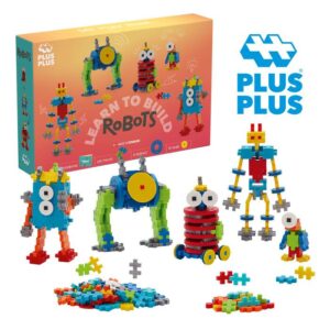 Learn To Build: Robots - 250 Piezas Plus-plus: imagen 2