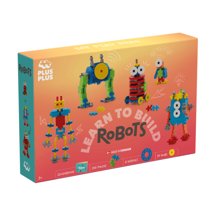 Learn To Build: Robots - 250 Piezas Plus-plus: imagen 1