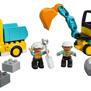 Camion Y Excavadora Con Orugas (Lego 10931): imagen 10