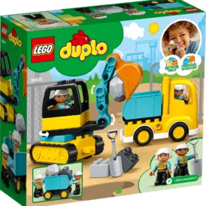 Camion Y Excavadora Con Orugas (Lego 10931): imagen 7