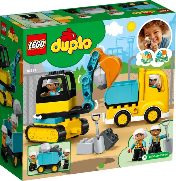 Camion Y Excavadora Con Orugas (Lego 10931): imagen 7