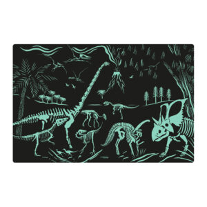 Puzzle Infantil Brilla En La Oscuridad Dinosaurios: imagen 4