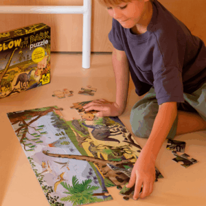 Puzzle Infantil Brilla En La Oscuridad Dinosaurios: imagen 3