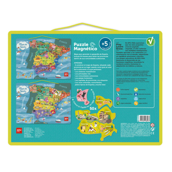 Puzzle Mapa magnético de España: imagen 2