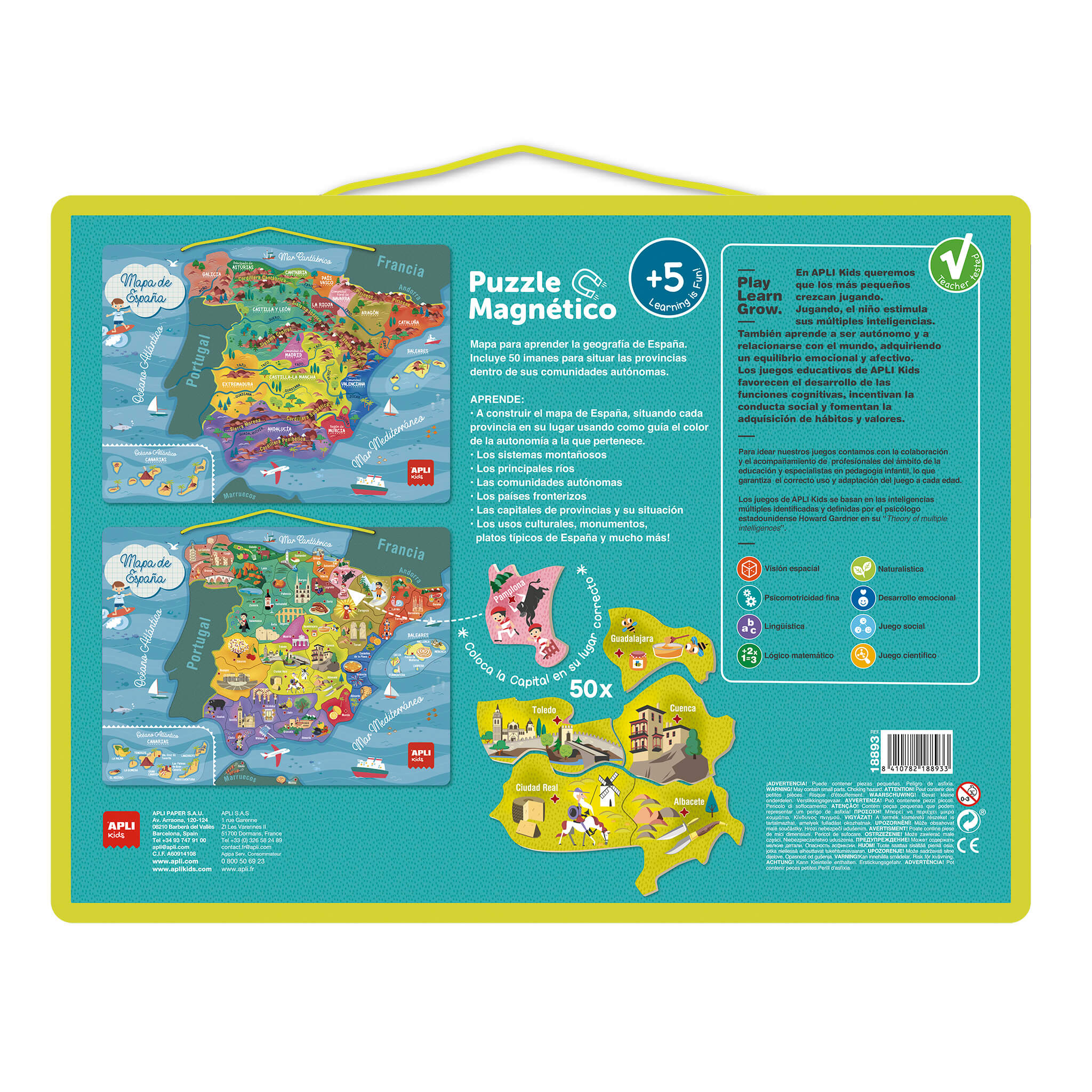 Puzzle Mapa magnético de España: imagen 2