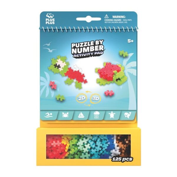 Plus Plus Activity Pad Océano 125Pcs: imagen 2