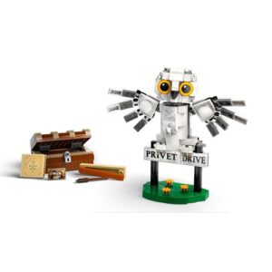 Hedwig en el número 4 de Privet Drive - Harry Potter (Lego 76425): imagen 2