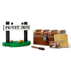Hedwig en el número 4 de Privet Drive - Harry Potter (Lego 76425): imagen 3