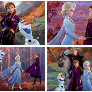 Multi 4 Puzzles Frozen 2 50+80+100+150: imagen 2