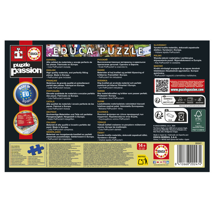 Puzzle Noche Estrelada 1000 Piezas: imagen 3