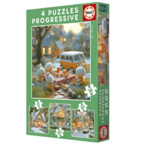 Puzzle Ciudad De Conejitos: imagen 5