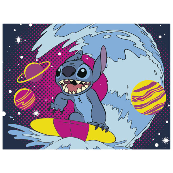 Puzzle  Stitch en el espacio 3D Lenticular 500 Piezas: imagen 3