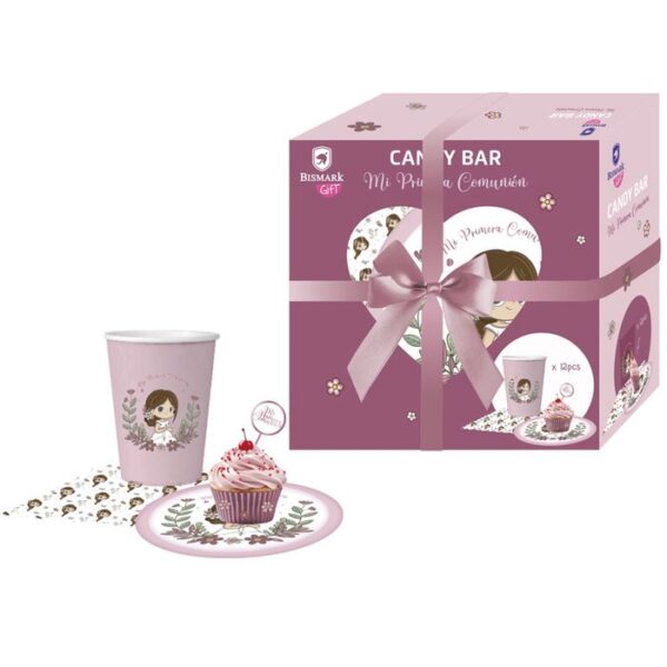 Set Candybar Rosa Comunión 12 Pax - Educateka, juegos de mesa, educativos y papelería