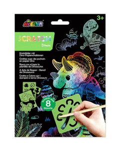 Plantilla Dinosaurios Scratch Avenir: imagen 1