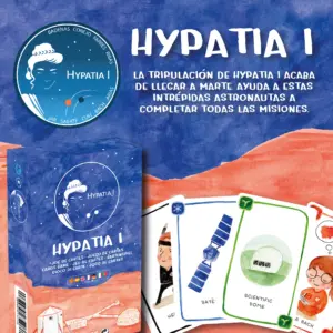Hypatia I – El Juego de Cartas de las Astronautas de Marte: imagen 2