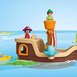 Junior & Disney: El Barco Pirata De Peter Pan (Playmobil 71769): imagen 9