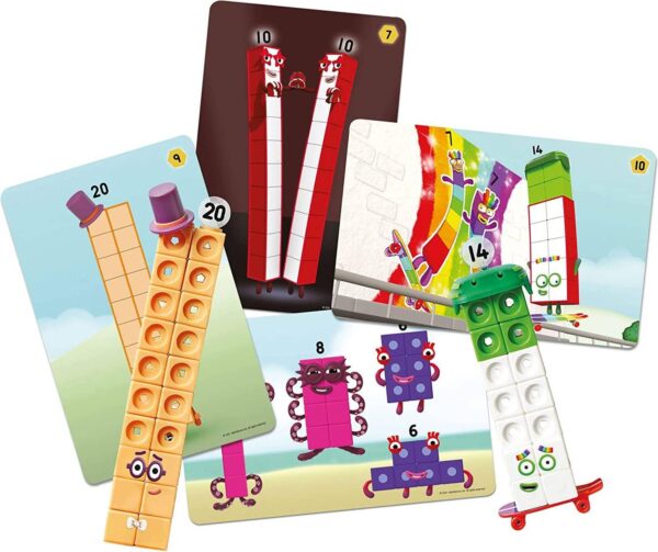 Mathlink Cubes Numberblocks 11-20 Activity Set: imagen 4