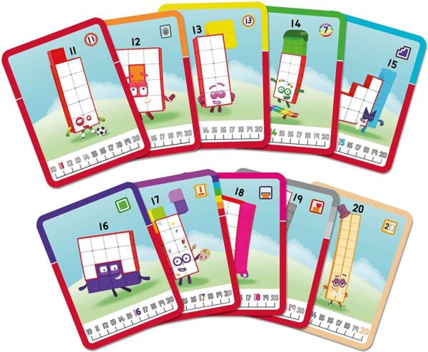 Mathlink Cubes Numberblocks 11-20 Activity Set: imagen 3