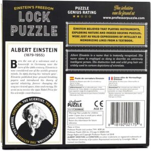 Rompecabezas - Puzzle Candado de Einstein: imagen 3