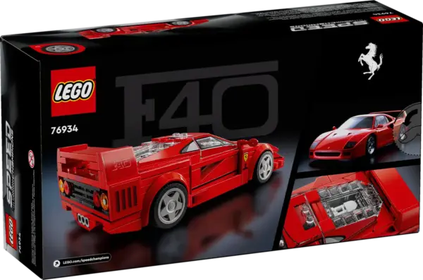 Supercoche Ferrari F40 (Lego 76934): imagen 7