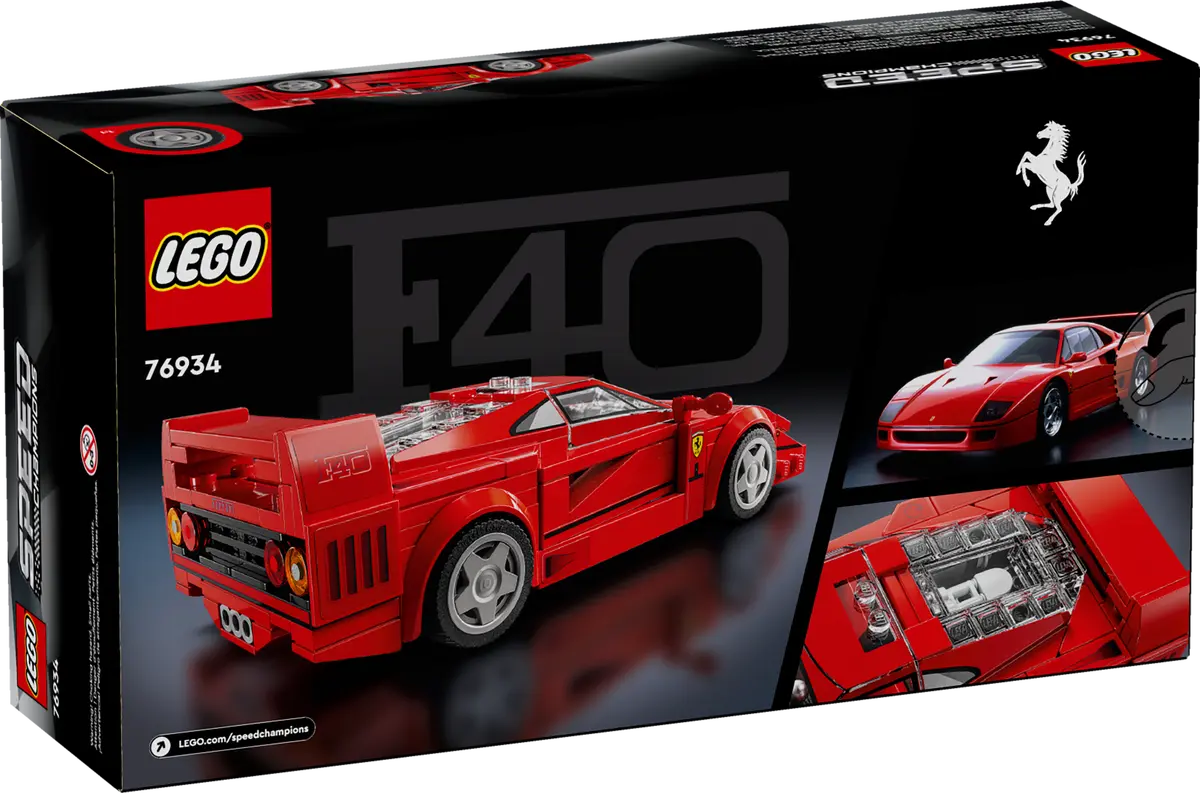Supercoche Ferrari F40 (Lego 76934): imagen 7