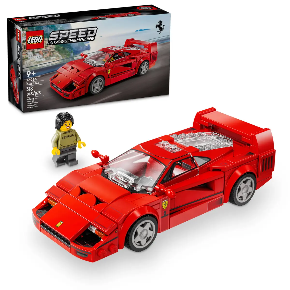 Supercoche Ferrari F40 (Lego 76934): imagen 1