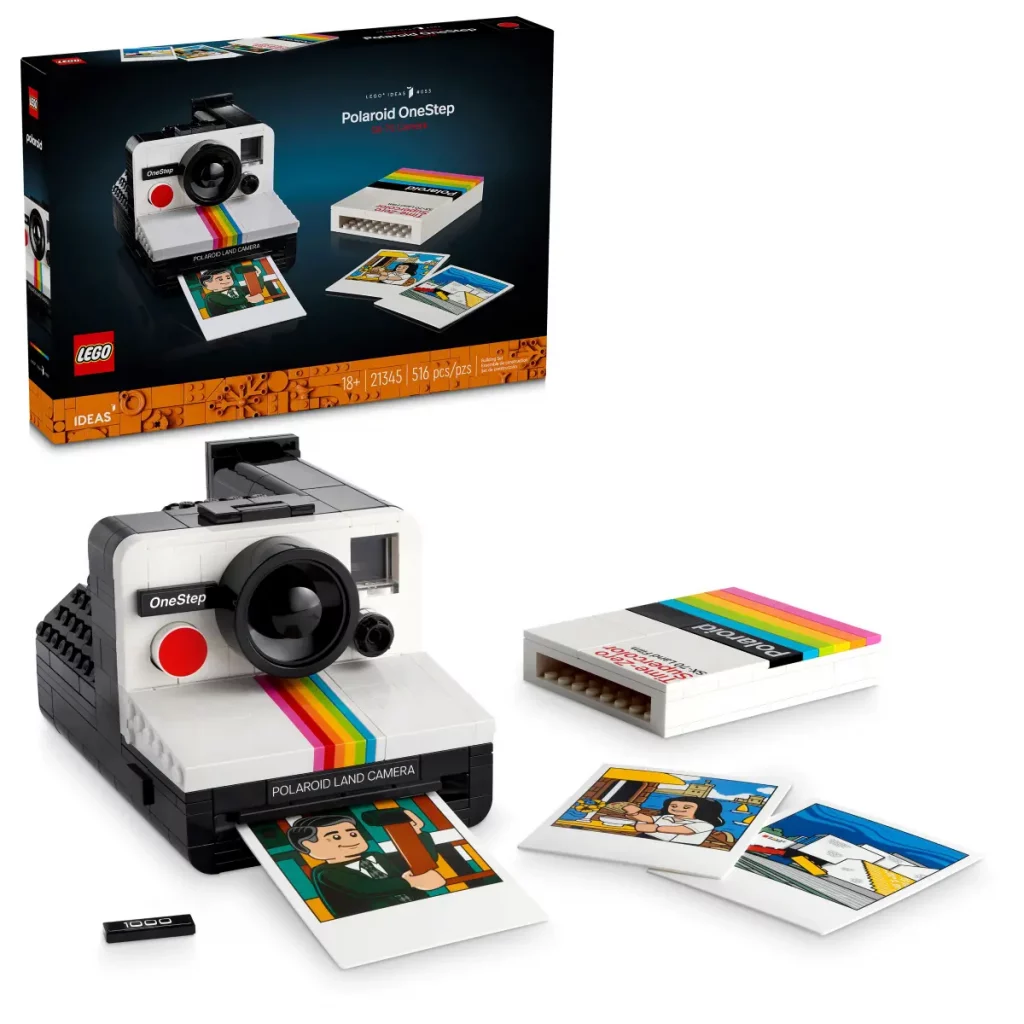 Cámara Polaroid OneStep SX-70 (Lego 21345)
