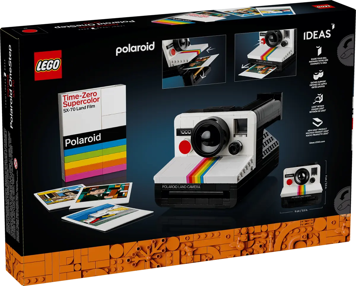 Cámara Polaroid OneStep SX-70 (Lego 21345): imagen 6