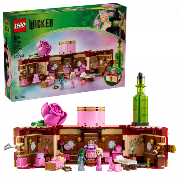Dormitorio de Glinda y Elphaba (Lego 75683 Wicked): imagen 1