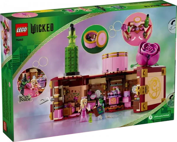 Dormitorio de Glinda y Elphaba (Lego 75683 Wicked): imagen 8